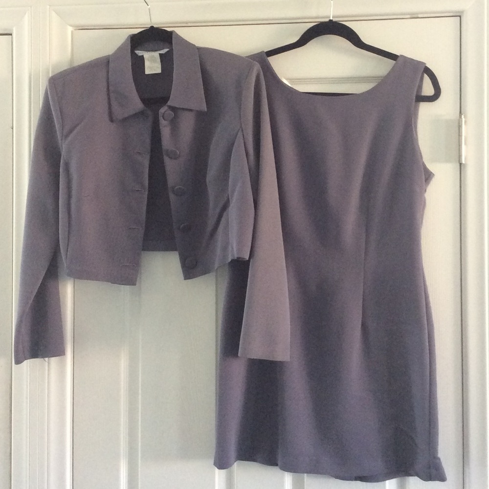 Vintage J. Martin shift dress with matching jacket